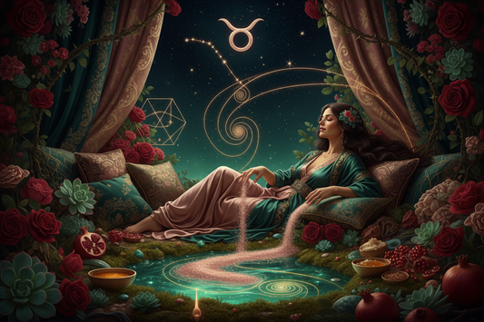 Taurus Dream Work: Your Nocturnal Landscape - The Bull's Sensory Garden - Nicole's ritual universe