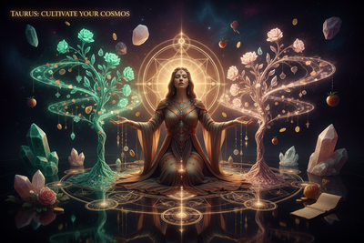 Taurus & Future Self: Timeline Jumping & Manifestation - The Quantum Gardener