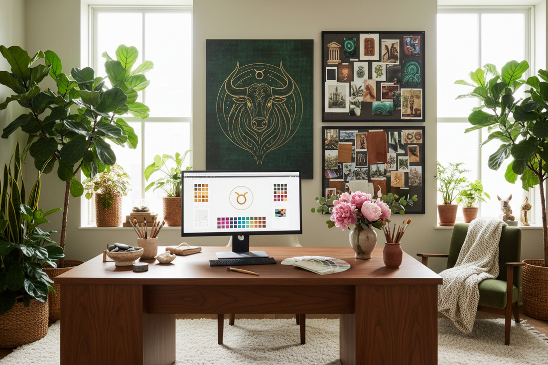 Taurus Graphic Designer: Beauty-Driven Design Process Nicole's ritual universe