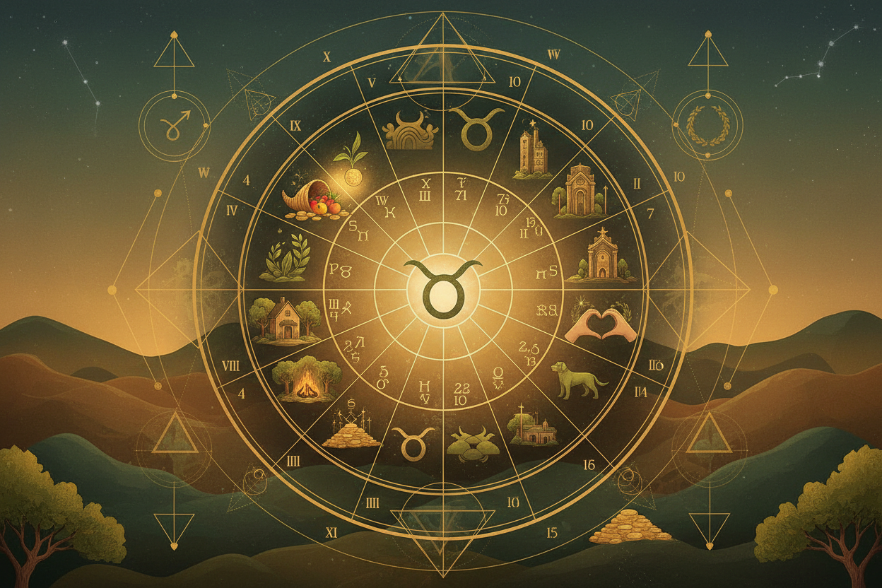 Taurus in Houses: Where You Build with Joy – Nicole's ritual universe