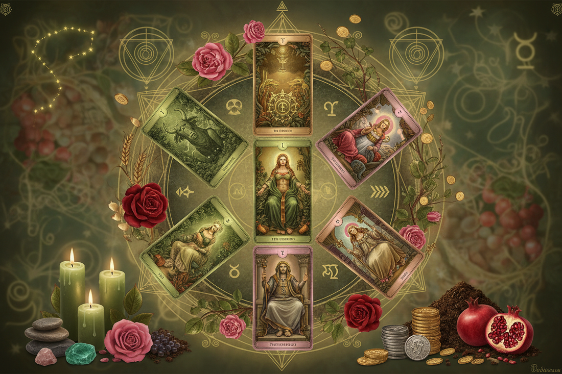 Taurus Light Path Tarot Spread - Nicole's ritual universe