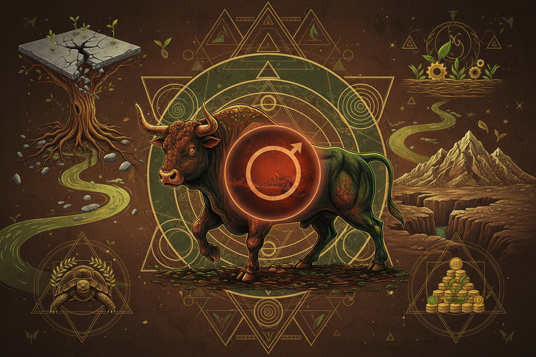 Taurus Mars: Action Through Persistence - Nicole's ritual universe