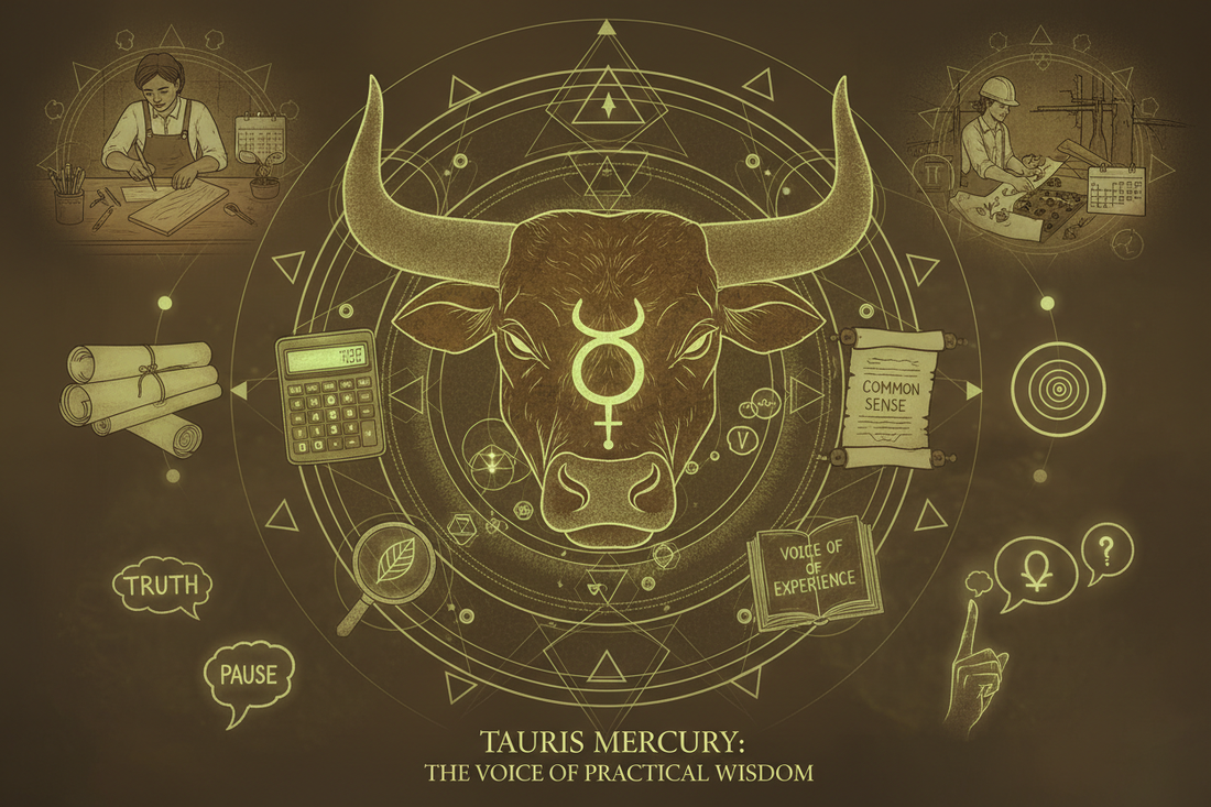 Taurus Mercury: Speaking with Practical Wisdom - Nicole's ritual universe