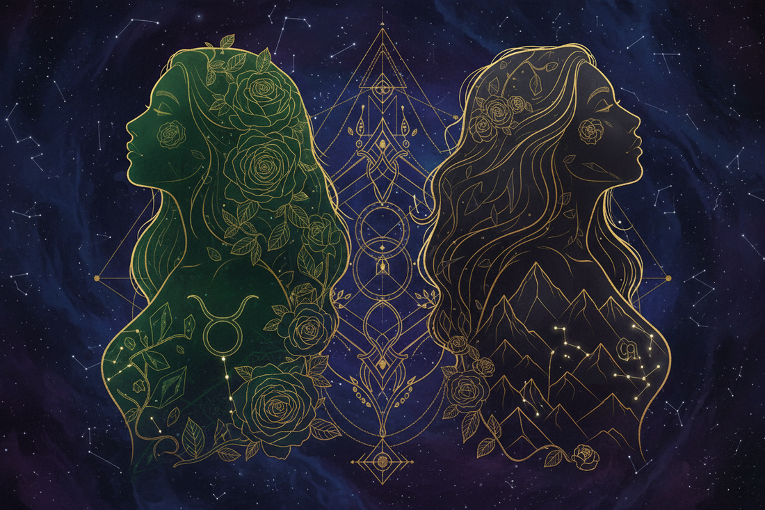 Taurus Mother with Capricorn Daughter: Two Earths, One Legacy Nicole's ritual universe