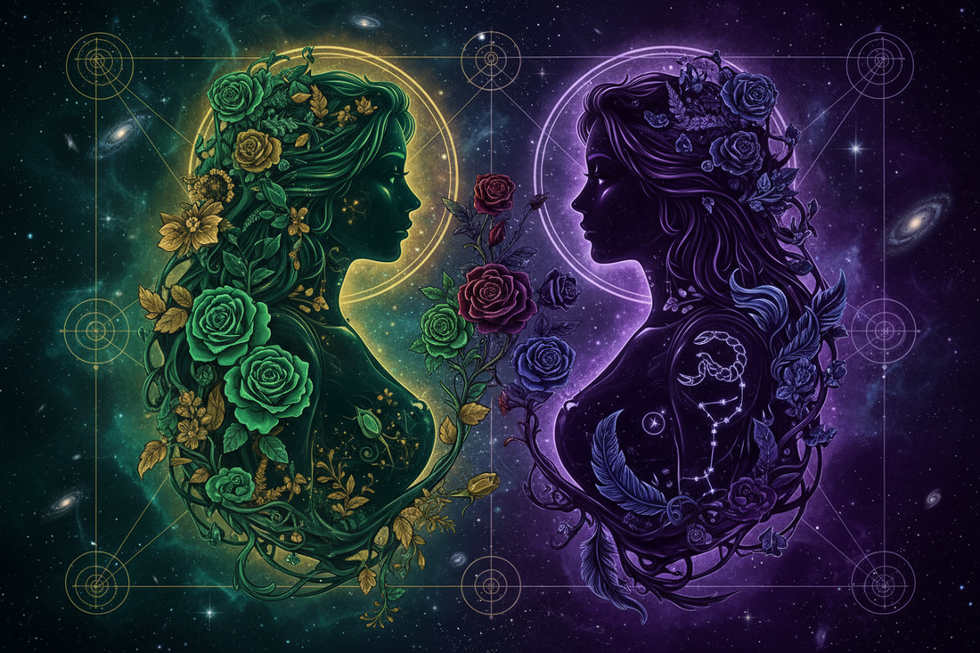 Taurus Mother with Scorpio Daughter: The Axis of Depth Nicole's ritual universe