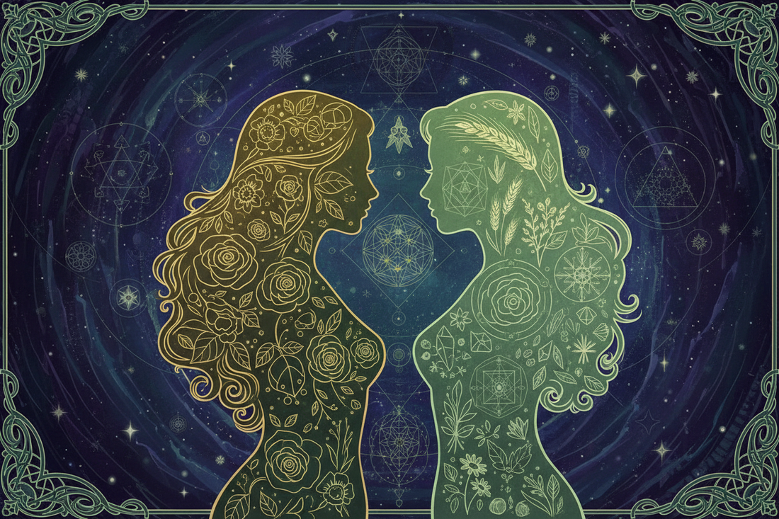 Taurus Mother with Virgo Daughter: Two Earths, Two Gifts Nicole's ritual universe