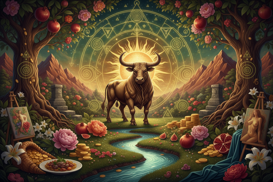 Taurus Sun: The Joy of Sensory Pleasure and Stability - Nicole's ritual universe