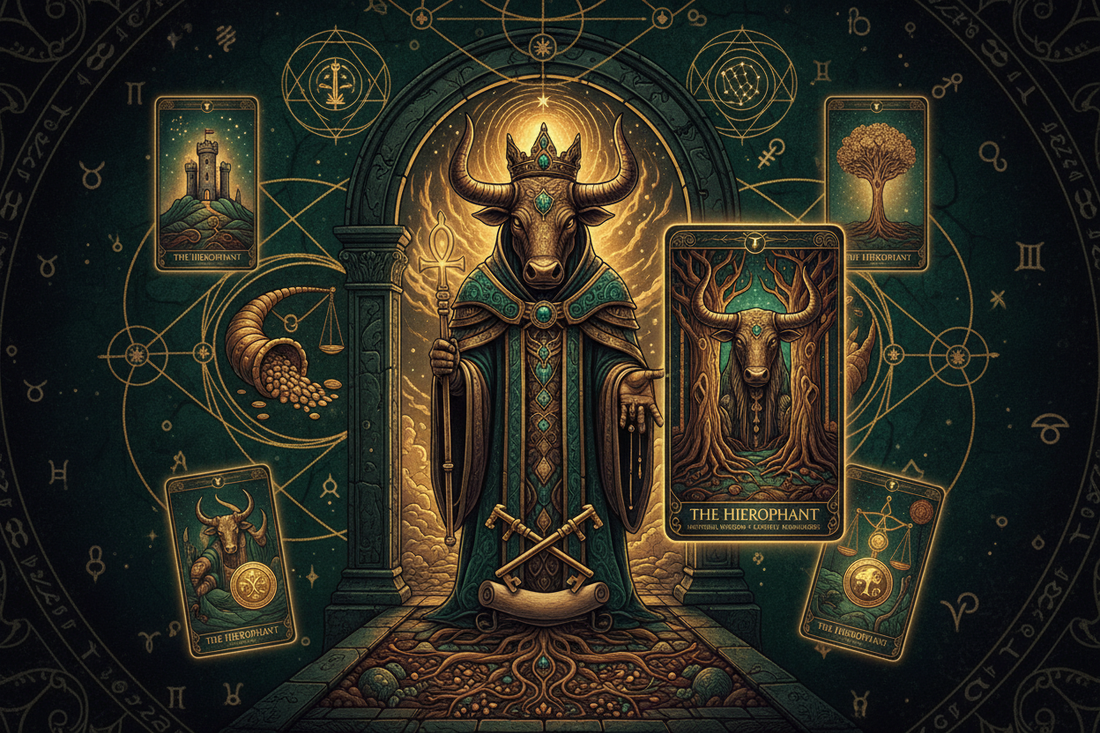 TAURUS & Tarot: Your Archetypal Cards & Spreads - Nicole's ritual universe
