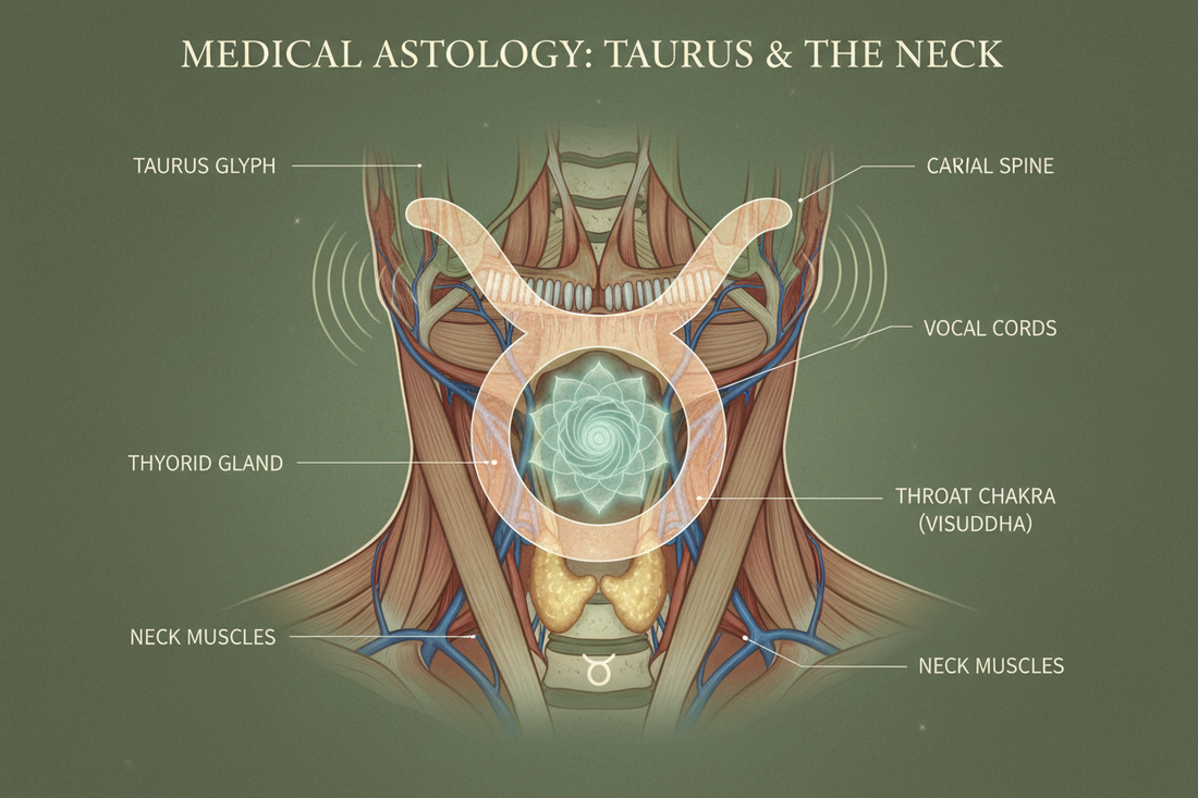 Taurus & the Throat: Thyroid, Voice, Neck Tension - Nicole's ritual universe