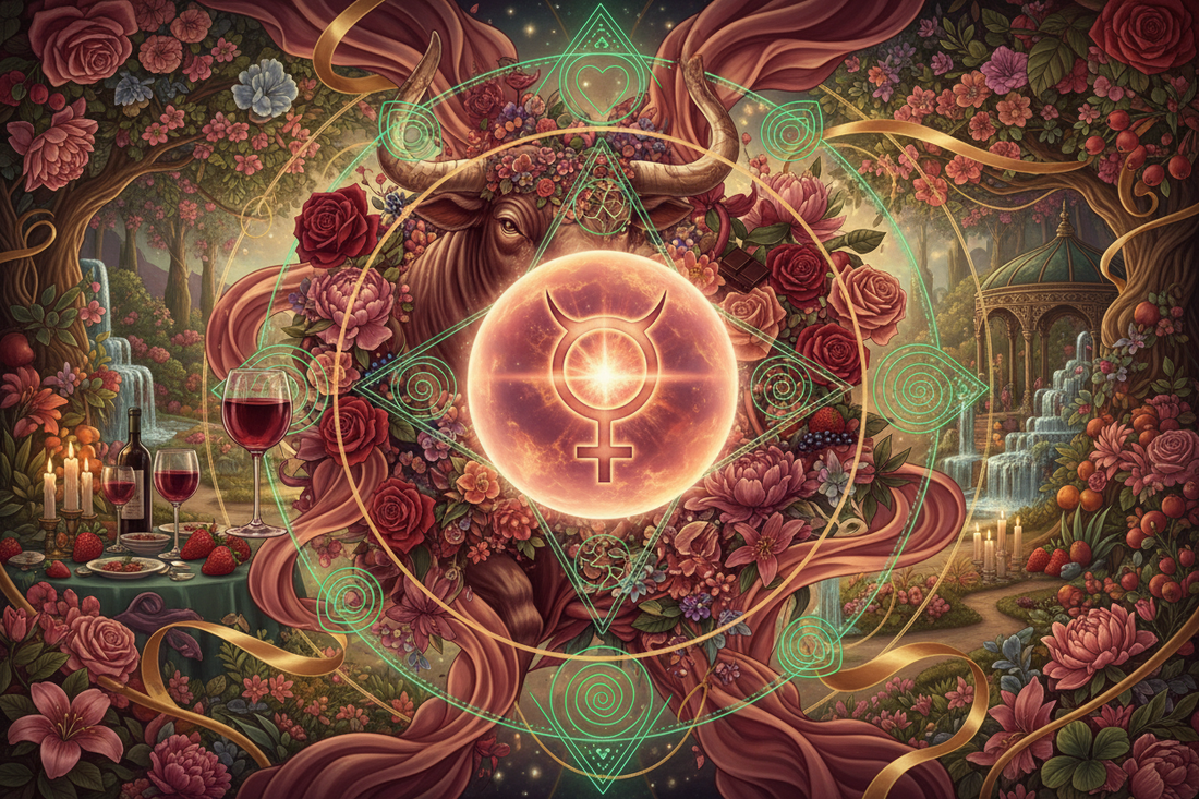 Taurus Venus: Love as Sensual Devotion - Nicole's ritual universe
