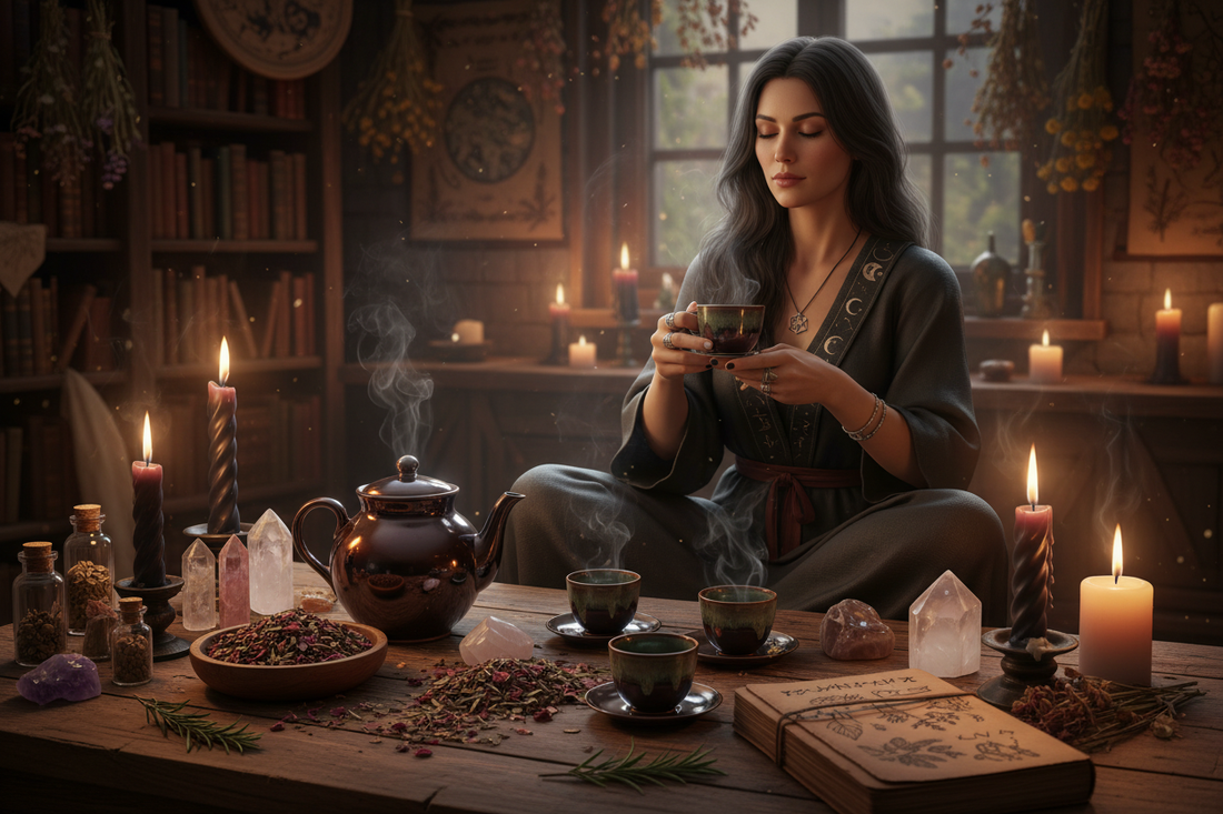 Tea Rituals for Witches: Sacred Brewing Guide - Nicole's ritual universe