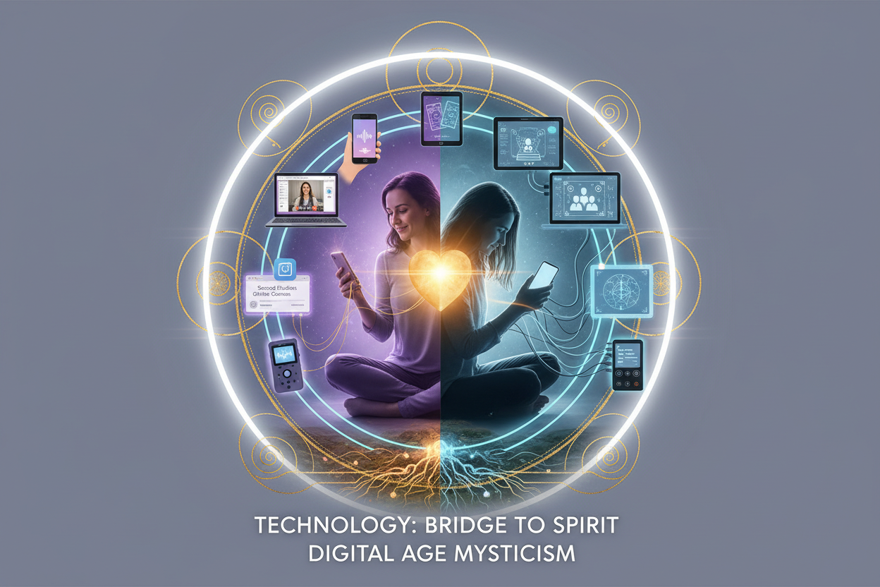 Technology and Spirit Communication | Digital Age Spirituality Guide ...