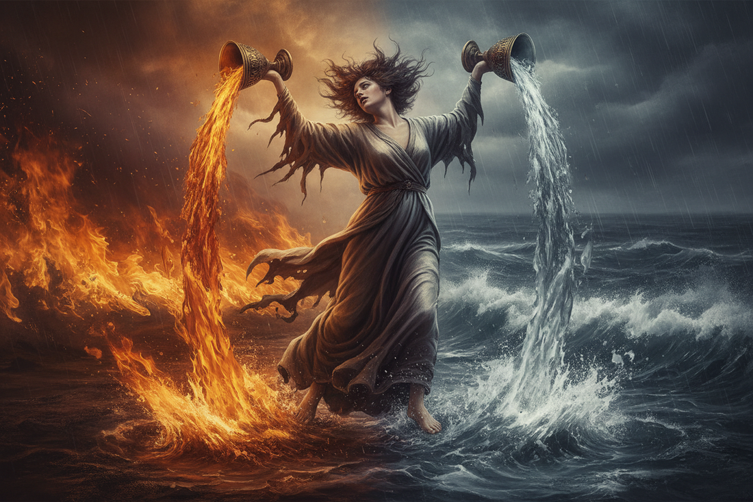 Temperance Reversed: Excess, Imbalance & Burnout