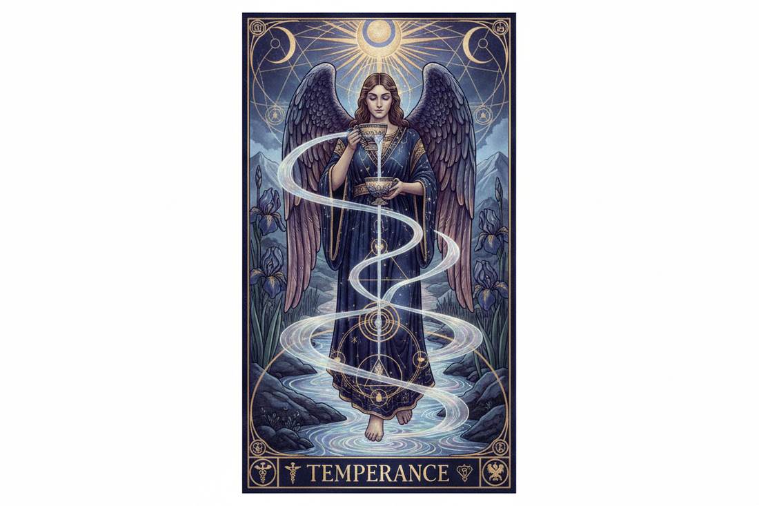 Temperance Tarot Card: Complete Guide to Meaning & Symbolism - Nicole's ritual universe