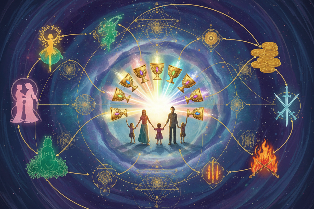 Ten of Cups Combinations: With Major & Minor Arcana - Nicole's ritual universe
