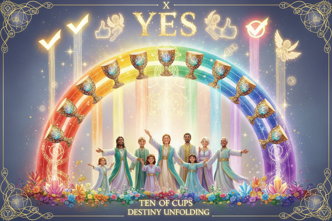 Ten of Cups Yes or No? (Plus Timing Predictions) - Nicole's ritual universe
