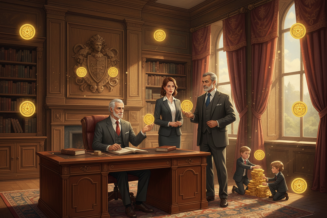 Ten of Pentacles in Career Readings: Building Business Legacy