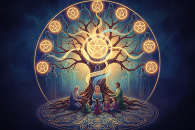 Ten of Pentacles Spiritual Meaning: Ancestral Wisdom & Sacred Legacy