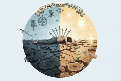 Ten of Swords Combinations: With Major & Minor Arcana