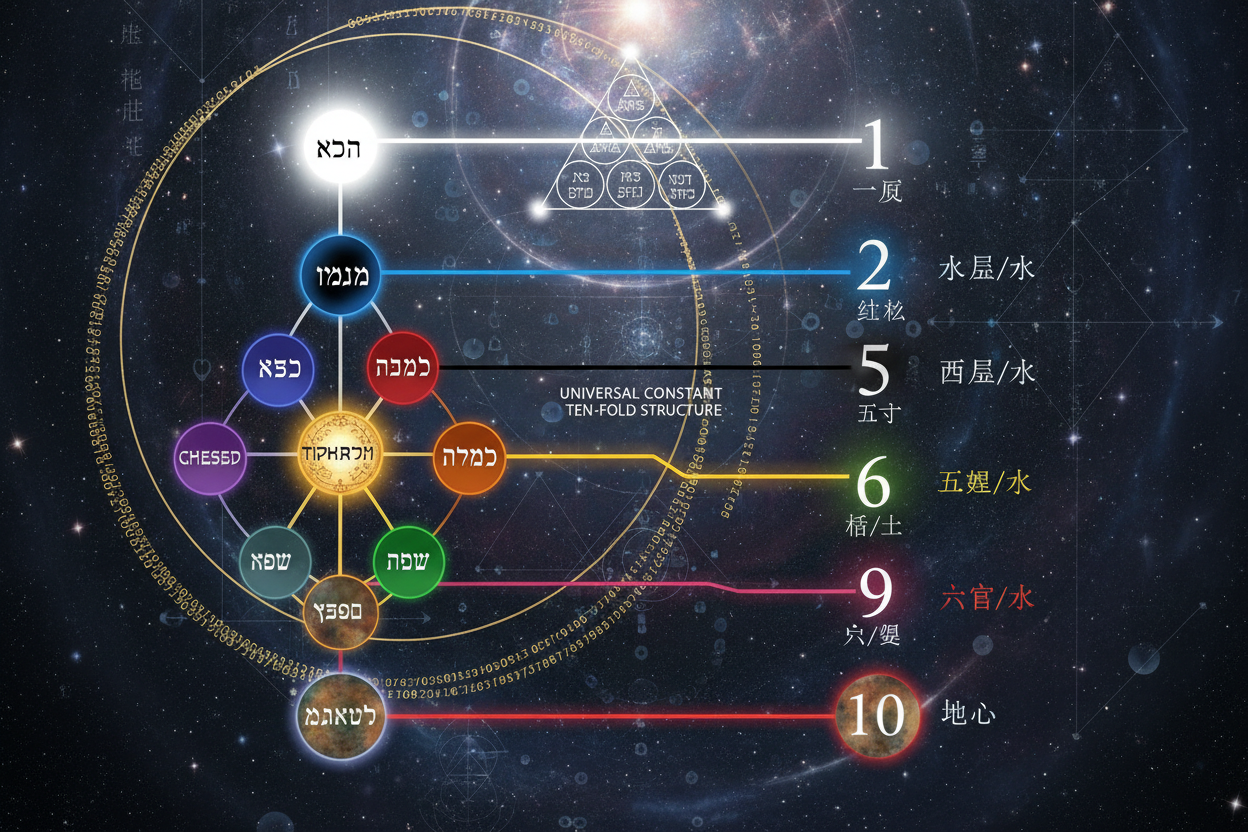 Ten Emanations ↔ Ten Numbers: Structural Mapping – Nicole's ritual universe