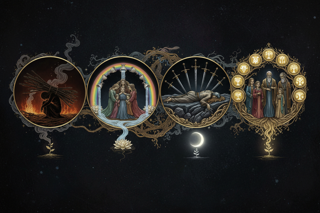 Tens in Tarot: Endings, Cycles & New Beginnings