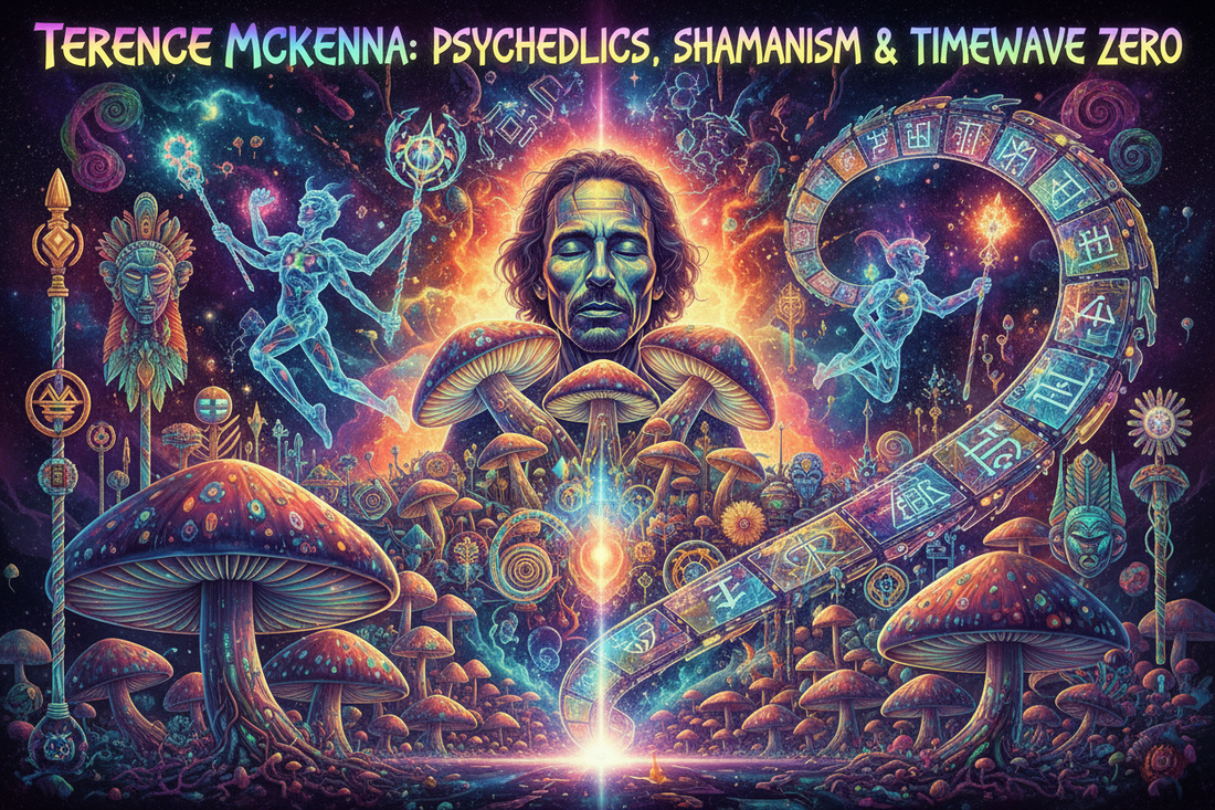 Terence McKenna: Psychedelics, Shamanism & Timewave Zero - Nicole's ritual universe
