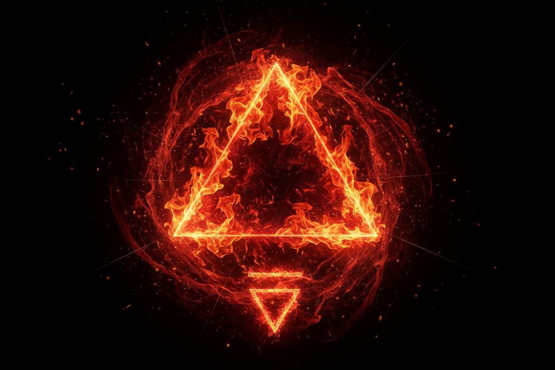 Tetrahedron: Fire Element Geometry - Nicole's ritual universe