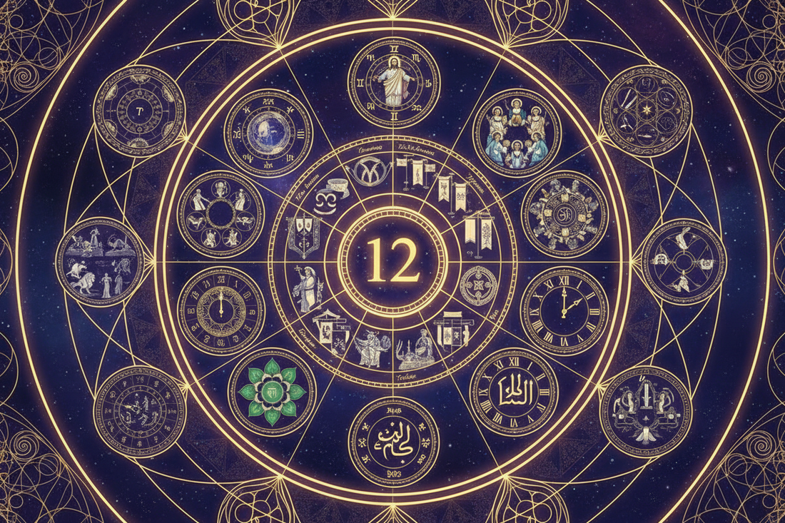 The 12-Fold Pattern: Zodiac, Disciples, Tribes, and Cosmic Order - Nicole's ritual universe