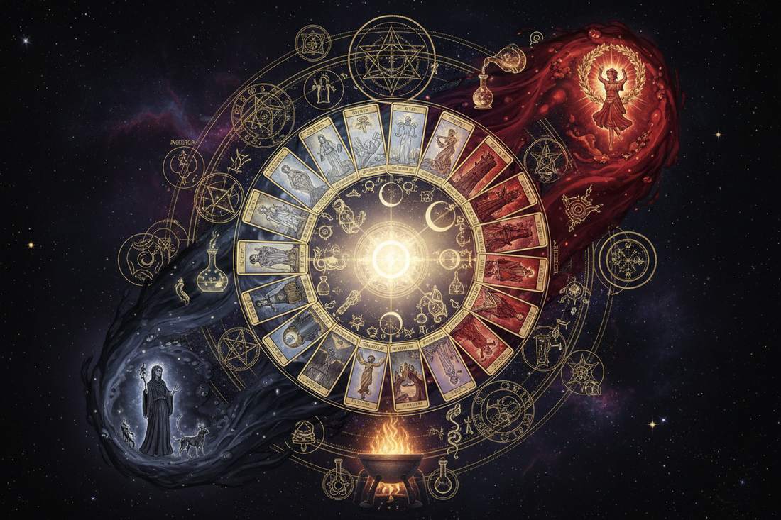 The Alchemical Structure of the Major Arcana: 22 Stages of Inner Transmutation