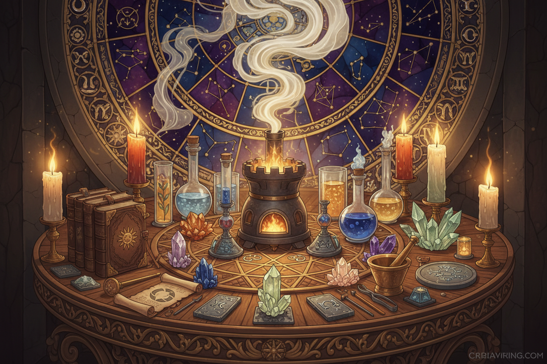 The Alchemist's Altar: Setting Up Your Sacred Laboratory - Nicole's ritual universe