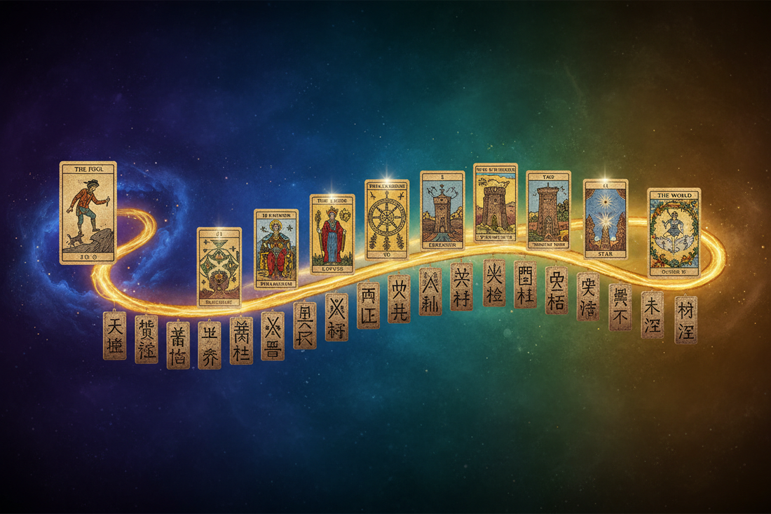 The Archetypal Journey: Major Arcana ↔ Hexagram Sequence - Nicole's ritual universe