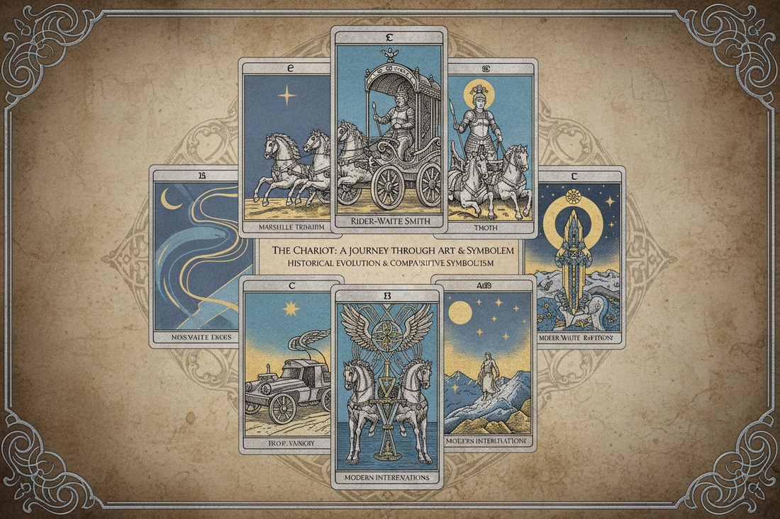 The Chariot Tarot Art History: Symbolism Across Decks - Nicole's ritual universe