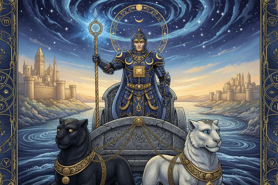 The Chariot Tarot Card: Willpower, Victory & Direction - Nicole's ritual universe