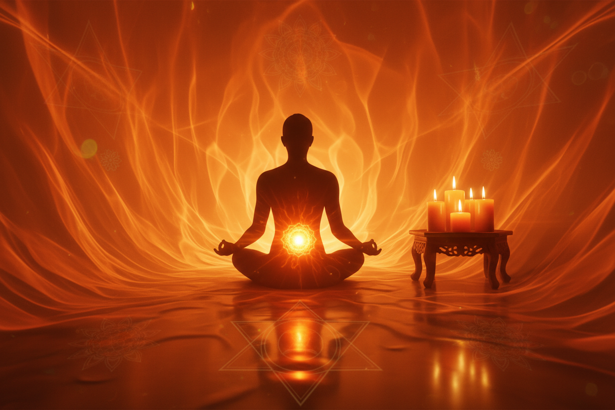 The Color Orange & Sacral Chakra: Color Therapy, Visualization ...