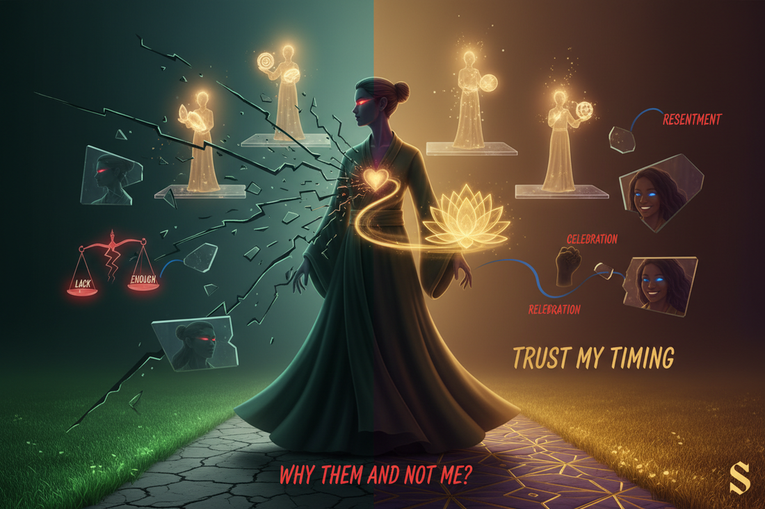 The Comparison Trap: How Jealousy Blocks Your Manifestations - Nicole's ritual universe