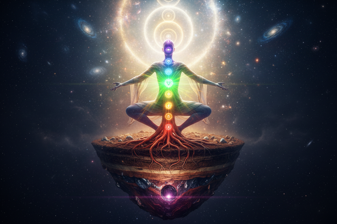The Complete 12-Chakra System: From Earth Star to Universal Unity
