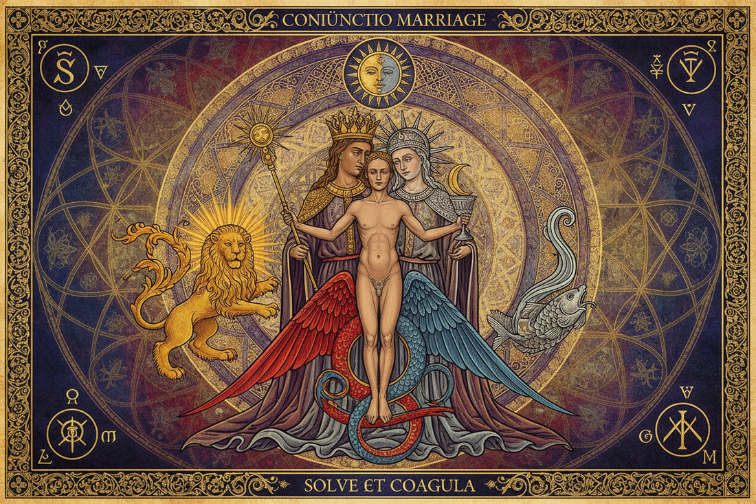 The Coniunctio: Sacred Marriage in Alchemy & Psyche