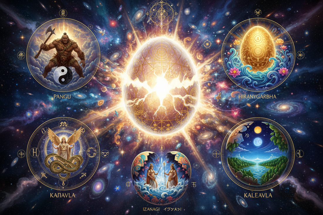 The Cosmic Egg: From Chaos to Order - Nicole's ritual universe