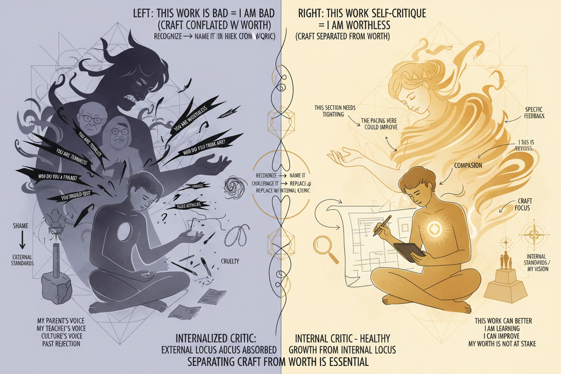 The Critic's Voice: Internal vs Internalized - Nicole's ritual universe