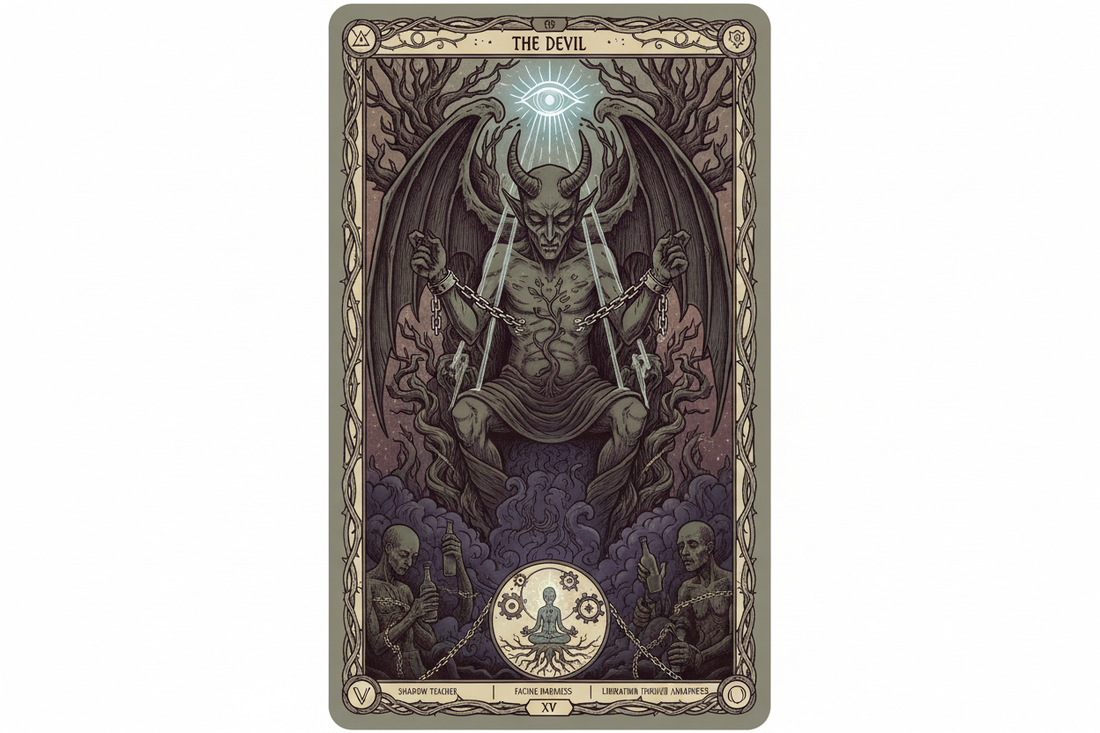 The Devil Card as Shadow Teacher: Facing Your Darkness