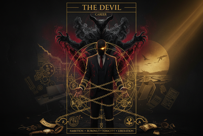 The Devil Tarot in Career Readings: Navigating Uncertainty