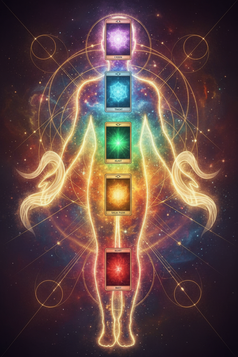 The Embodiment Spread: Bringing Light into Body Nicole's ritual universe