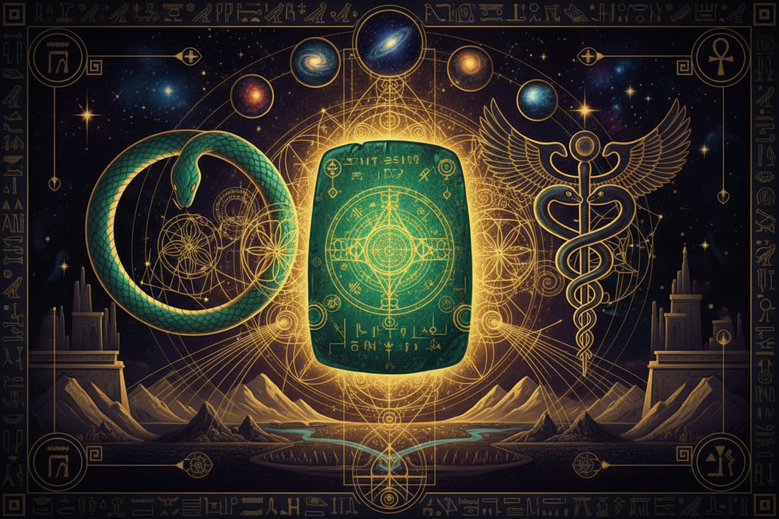 The Emerald Tablet Decoded: Hermes Trismegistus' Alchemical Secret