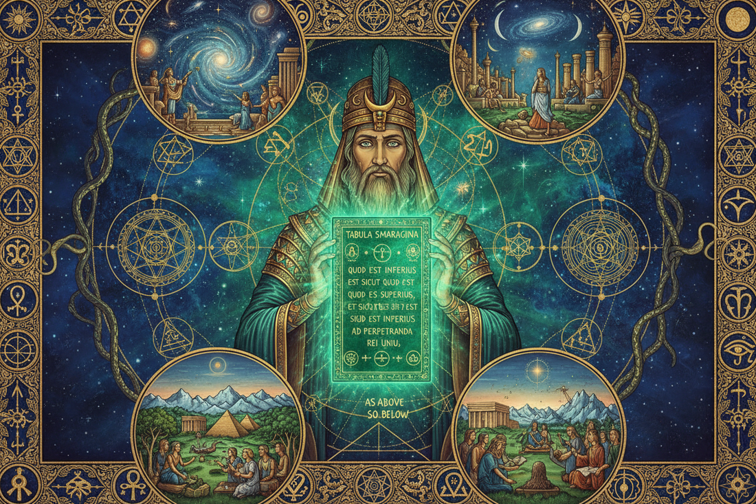 The Emerald Tablet: Hermes Trismegistus' Secret to 'As Above, So Below' - Nicole's ritual universe