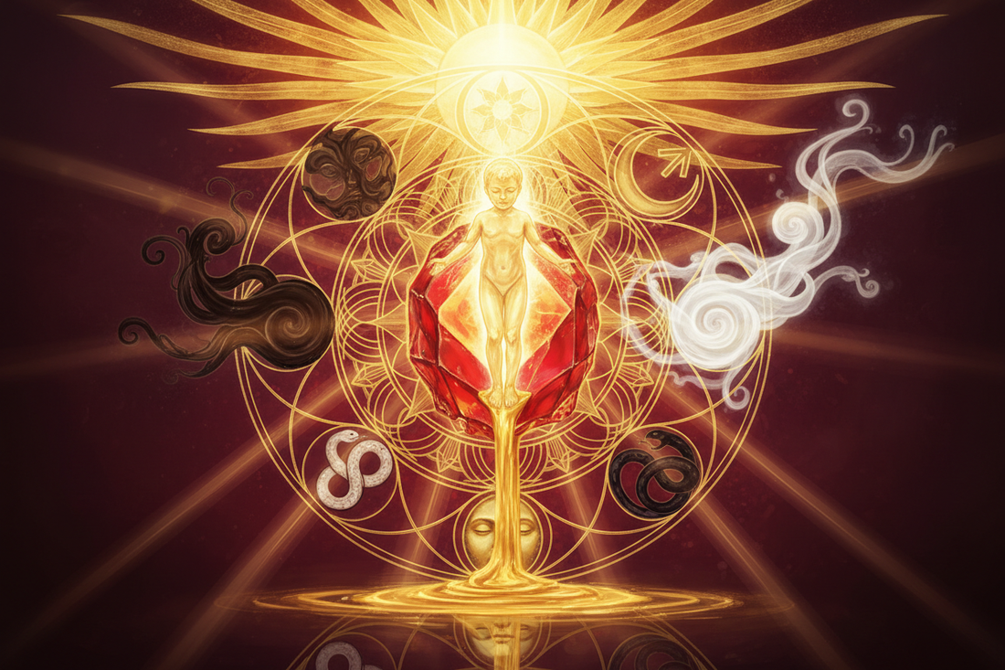 The Emergence of the Self as Rubedo - Nicole's ritual universe