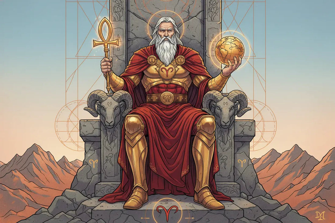 The Emperor Tarot Card: Structure, Authority & Stability - Nicole's ritual universe