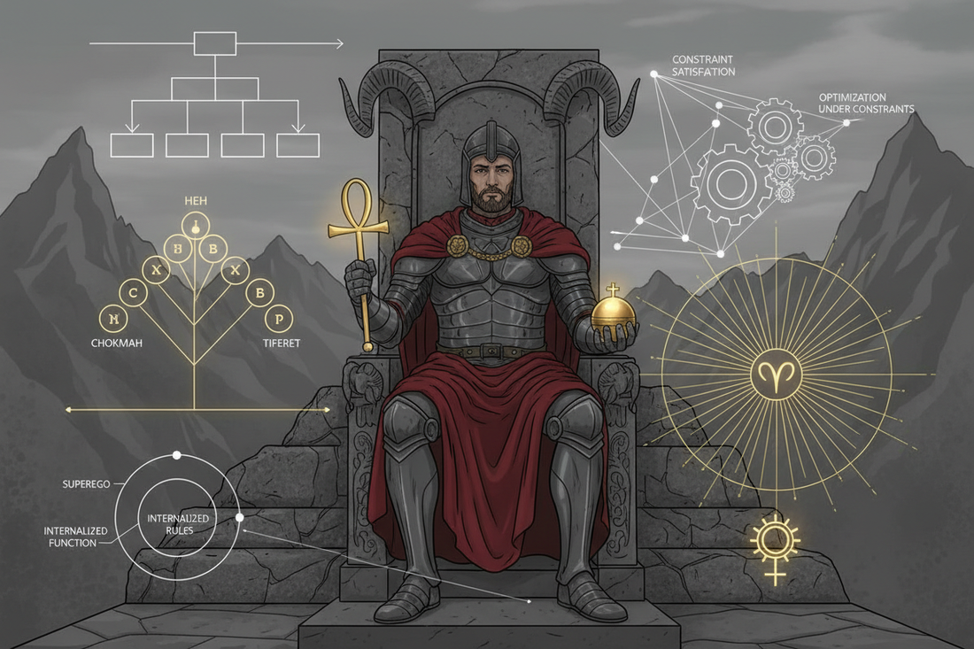 The Emperor (IV): Structure & Order - Nicole's ritual universe