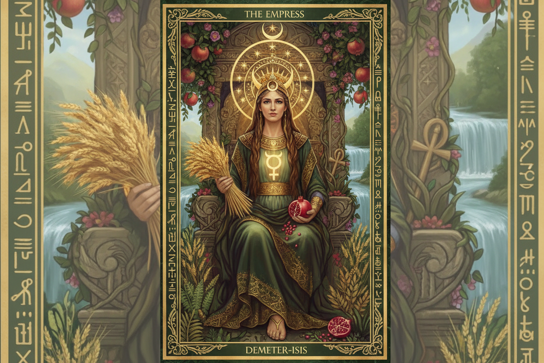 The Empress as Demeter/Isis: Mother, Abundance & Fertility