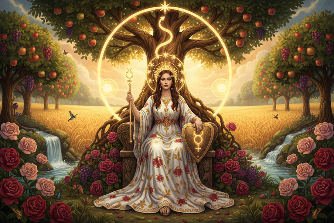 The Empress as the Creative Matrix of Form - Nicole's ritual universe