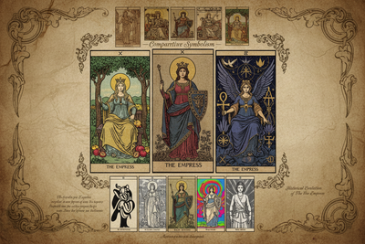 The Empress Tarot Art History: Symbolism Across Decks